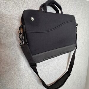 Marware Zoom Laptop Briefcase 15 Inch Padded Black Shoulder Bag Designed in USA